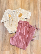 Load image into Gallery viewer, MAUVE HAREM PANTS
