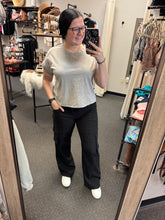 Load image into Gallery viewer, BLACK CARGO PANTS
