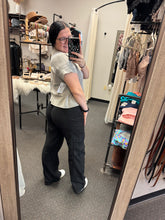 Load image into Gallery viewer, BLACK CARGO PANTS
