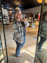 Load image into Gallery viewer, AVERY PLAID SHACKET

