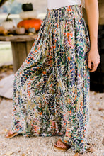 Load image into Gallery viewer, FLORAL WIDE LEG PANTS
