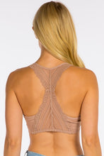 Load image into Gallery viewer, ANEMONE LACE RACER BACK BRALETTE
