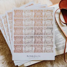 Load image into Gallery viewer, FOIL BIBLE TABS
