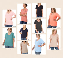 Load image into Gallery viewer, FITTED BASIC TEE
