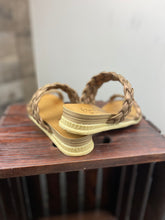 Load image into Gallery viewer, BLOWFISH BRONZE BRAIDED STRAP SANDALS
