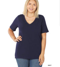 Load image into Gallery viewer, FITTED BASIC TEE
