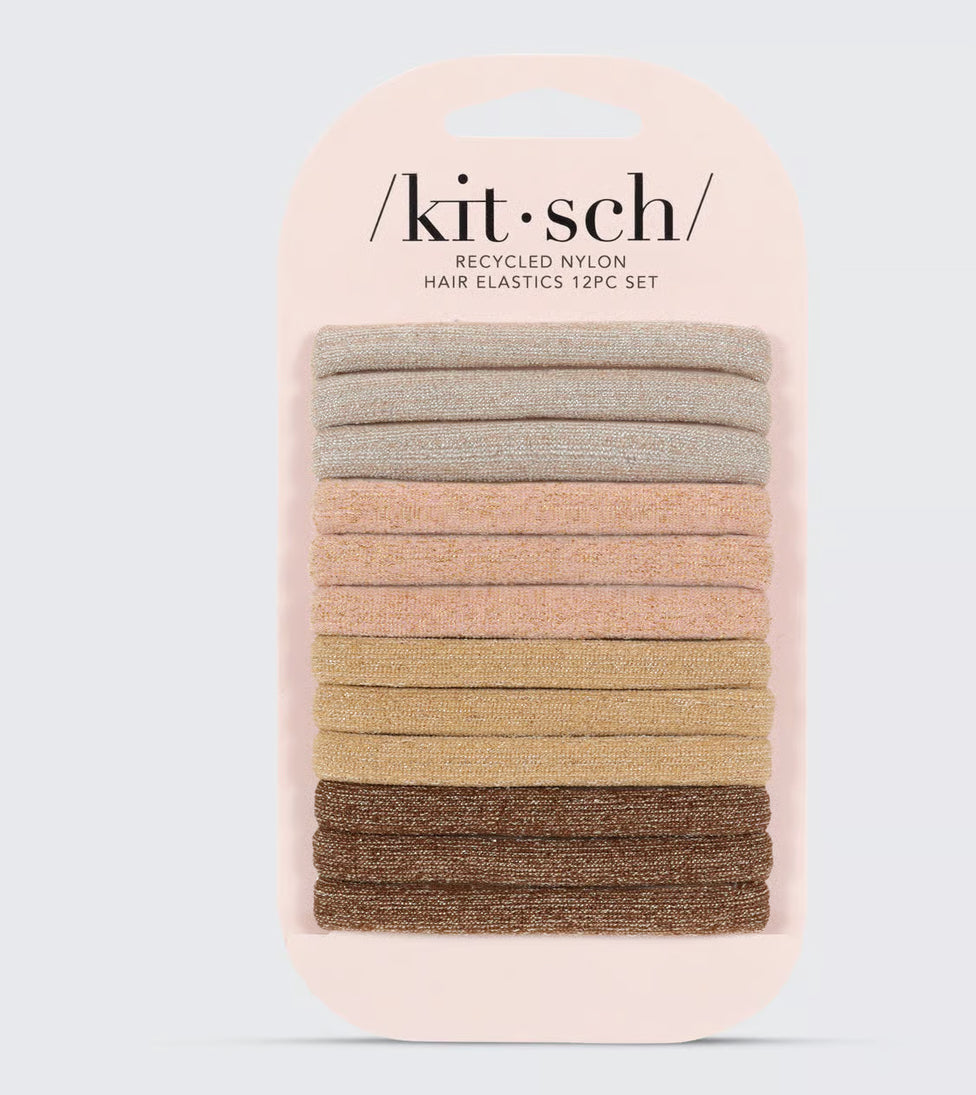 KITSCH RECYCLED NYLON HAIR ELASTICS