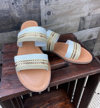 Load image into Gallery viewer, WHITE NEUTRAL SANDAL
