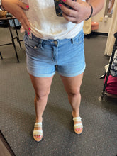 Load image into Gallery viewer, JUDY BLUE AMY HIGH WAIST SHORTS
