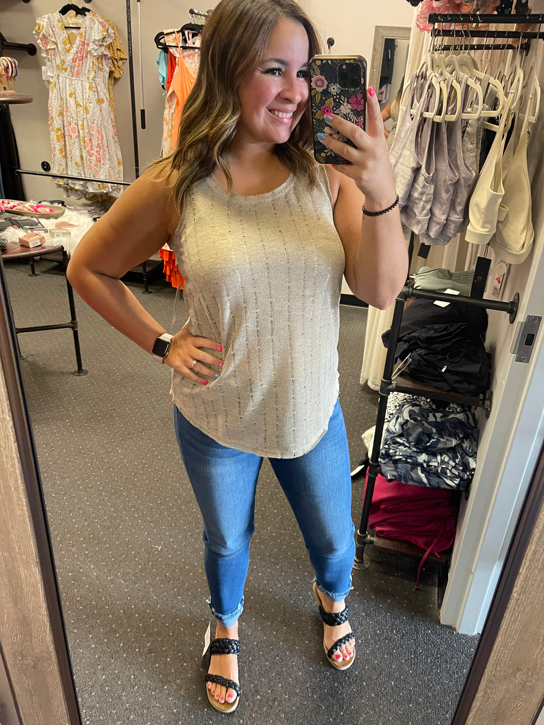 DROP NEEDLE BOHO TANK
