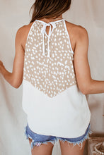 Load image into Gallery viewer, NEUTRAL SPECKLED CHEVRON TANKTOP
