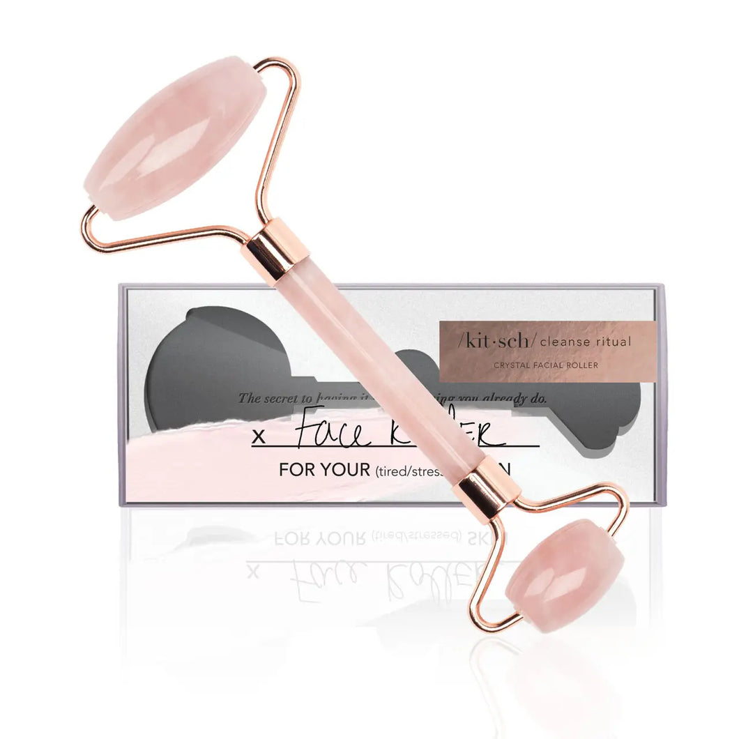 KITSCH ROSE QUARTZ FACIAL ROLLER