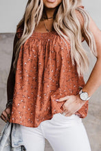 Load image into Gallery viewer, SUNSET ORANGE CAP SLEEVE TOP
