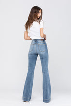 Load image into Gallery viewer, JUDY BLUE PEYTON MID RISE TROUSER FLARE
