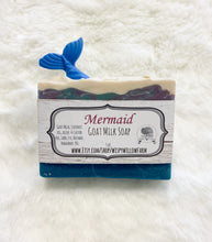 Load image into Gallery viewer, GOATS MILK BAR SOAP EMBELLISHED
