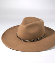 Load image into Gallery viewer, PECAN WIDE BRIMMED HAT
