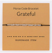 Load image into Gallery viewer, MORSE CODE BRACELET

