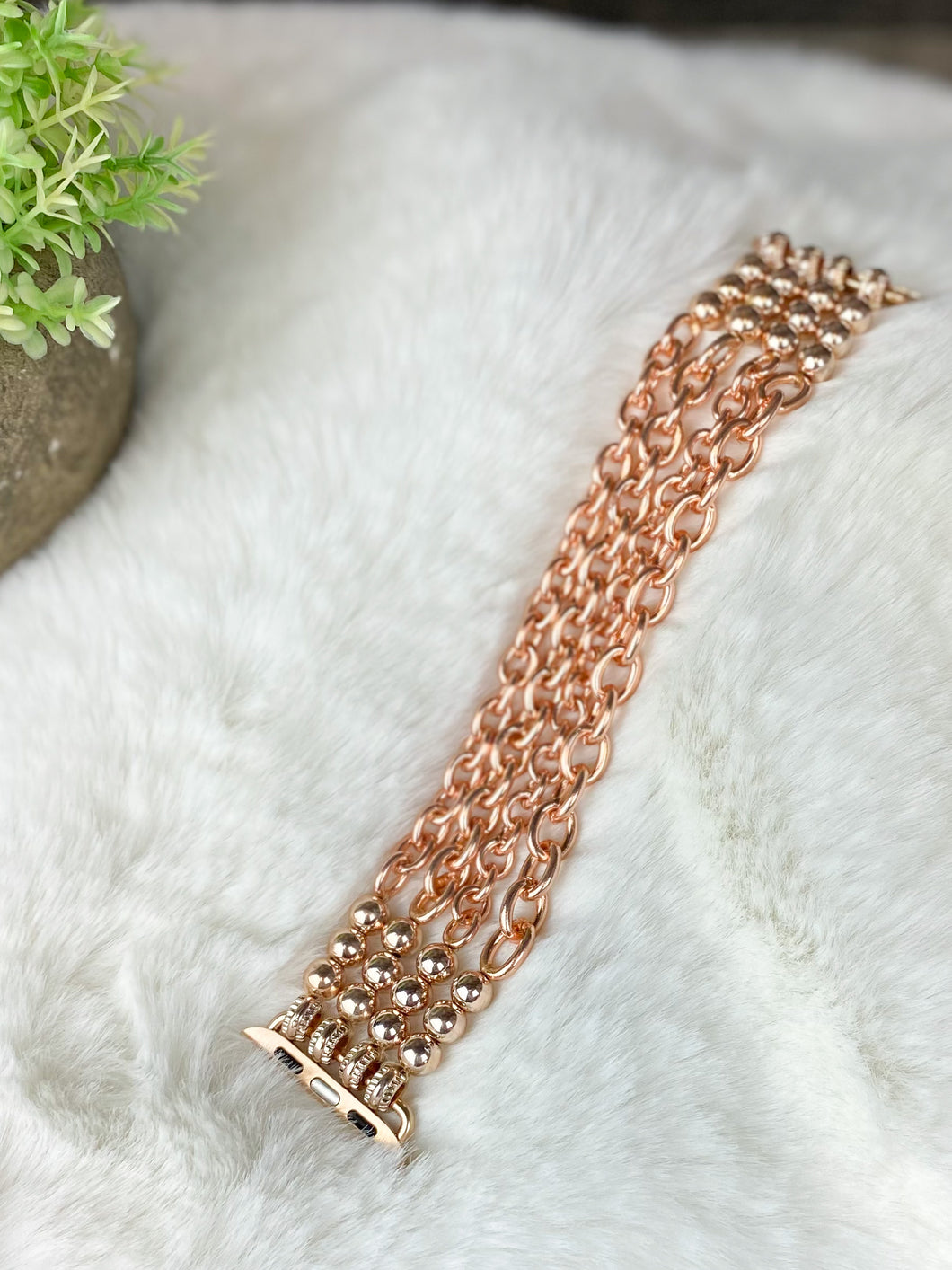 BALL & CHAIN APPLE WATCH BAND