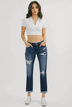 Load image into Gallery viewer, KANCAN RYLIE MID RISE SLIM BOYFRIEND JEANS
