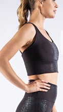 Load image into Gallery viewer, RAE MODE CRISSCROSS PADDED SPORTS BRA WITH ANIMAL PRINT
