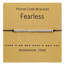 Load image into Gallery viewer, MORSE CODE BRACELET
