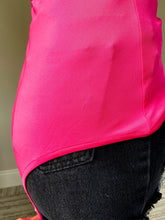Load image into Gallery viewer, PINK MESH SLEEVE BODYSUIT
