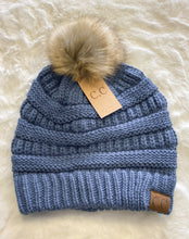 Load image into Gallery viewer, CC FUR POM BEANIE

