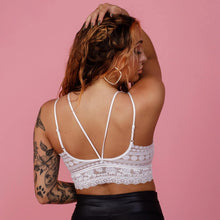 Load image into Gallery viewer, JADY K MALLORY BRALETTE WHITE
