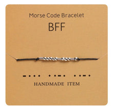Load image into Gallery viewer, MORSE CODE BRACELET
