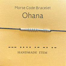 Load image into Gallery viewer, MORSE CODE BRACELET
