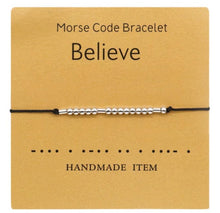 Load image into Gallery viewer, MORSE CODE BRACELET
