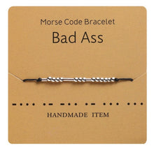 Load image into Gallery viewer, MORSE CODE BRACELET
