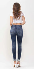 Load image into Gallery viewer, VERVET MARLI HIGH RISE CROSS FRONT SKINNY JEANS

