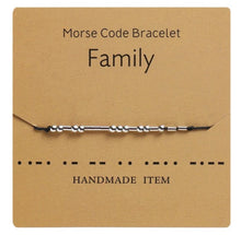 Load image into Gallery viewer, MORSE CODE BRACELET
