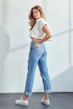 Load image into Gallery viewer, KANCAN BRANDY MID-RISE BOYFRIEND JEANS
