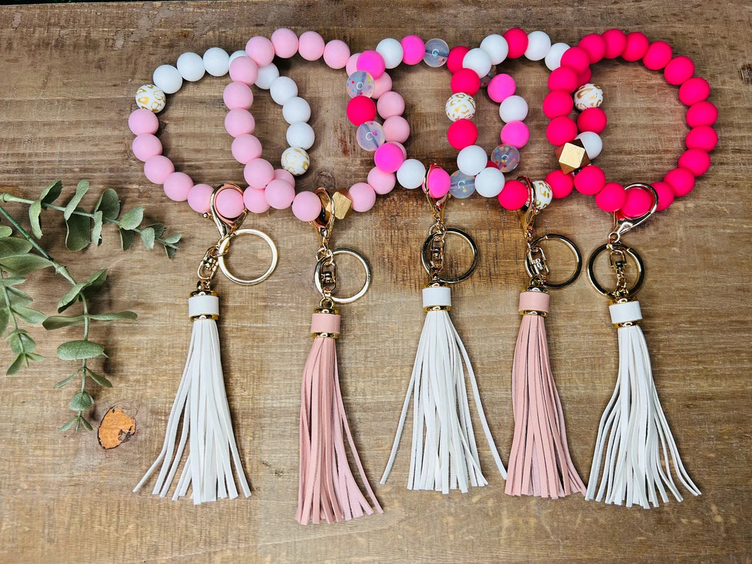 PINK KEYRING