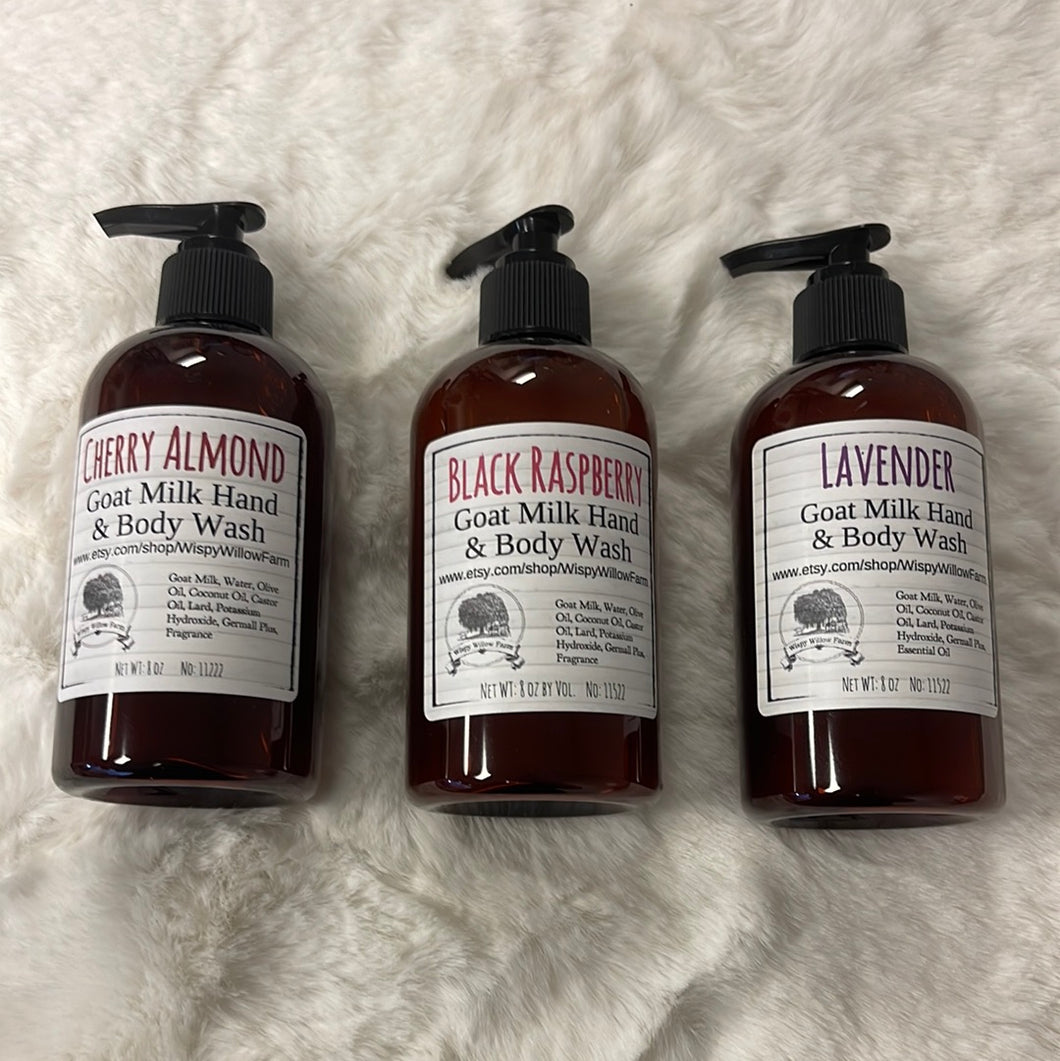 GOAT MILK HAND & BODY WASH